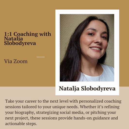 Personalized 1:1 Coaching with Natalja Slobodyreva (via Zoom)